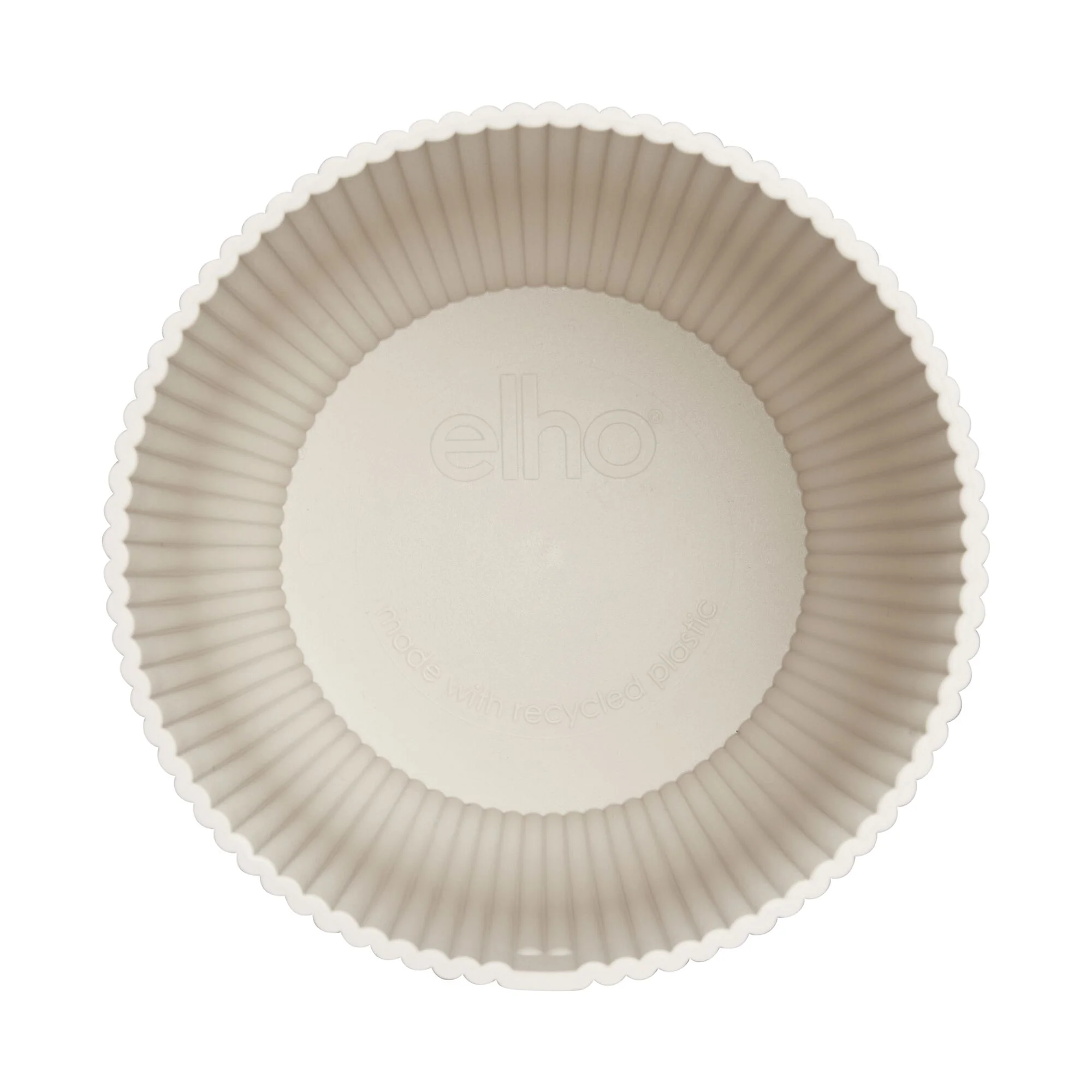 Cache-Pot Vibes fold rond Blanc lin ELHO - Image 4