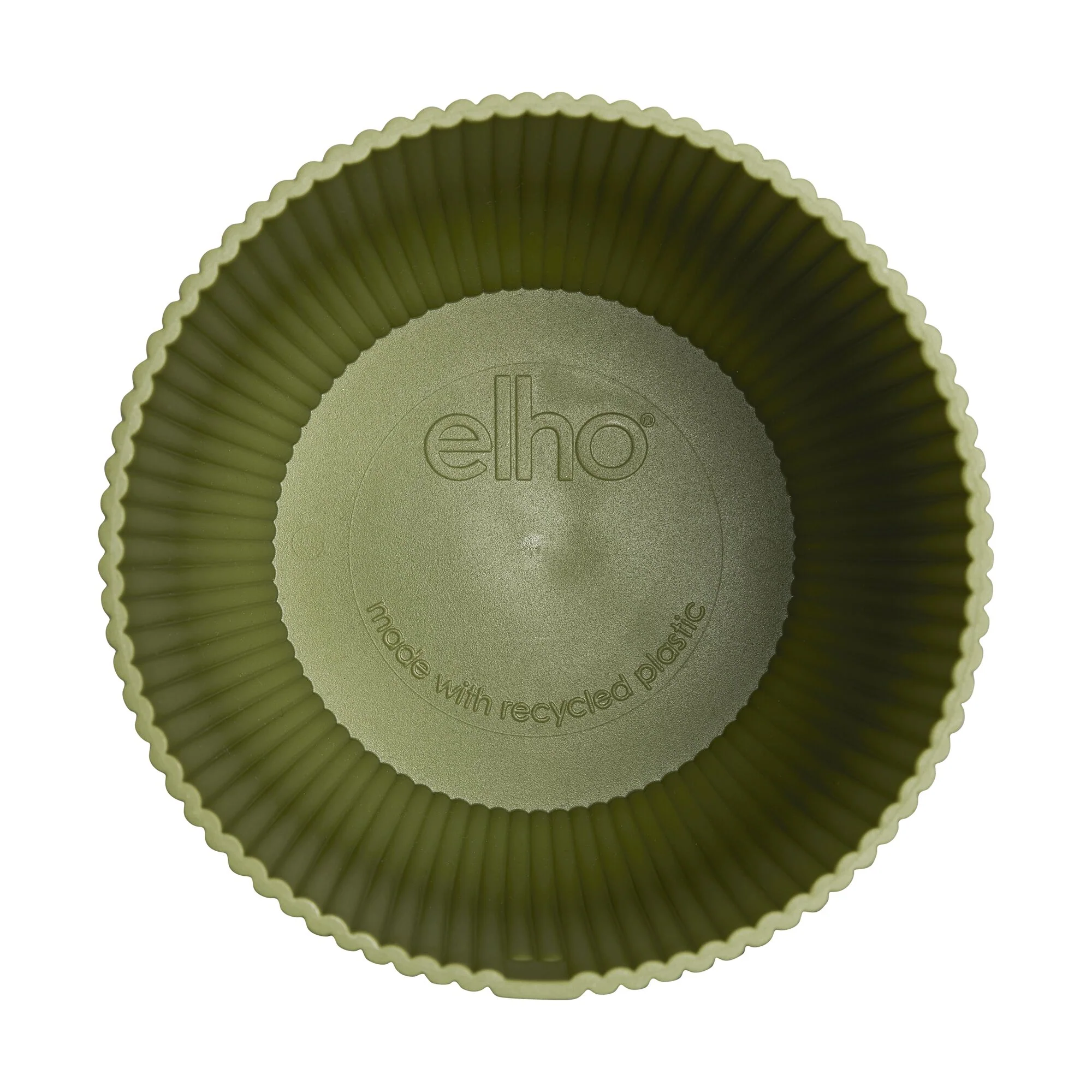 Cache-Pot Vibes fold rond Vert fougère ELHO - Image 3