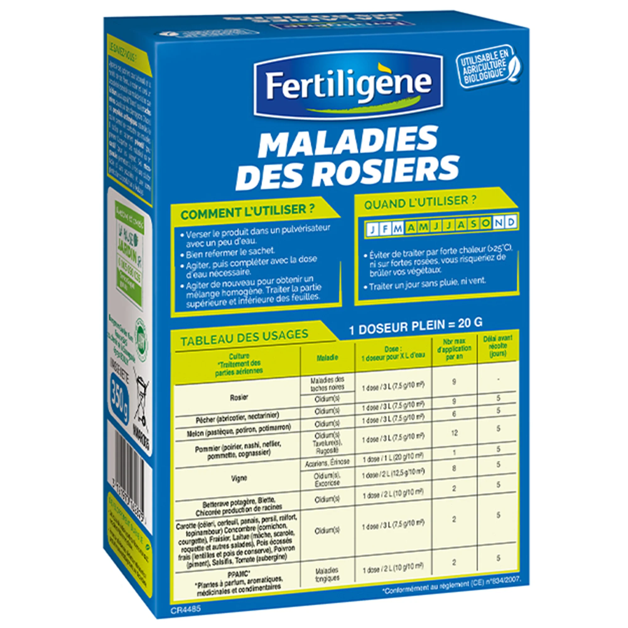 Maladie des rosiers FERTILIGENE - Image 2