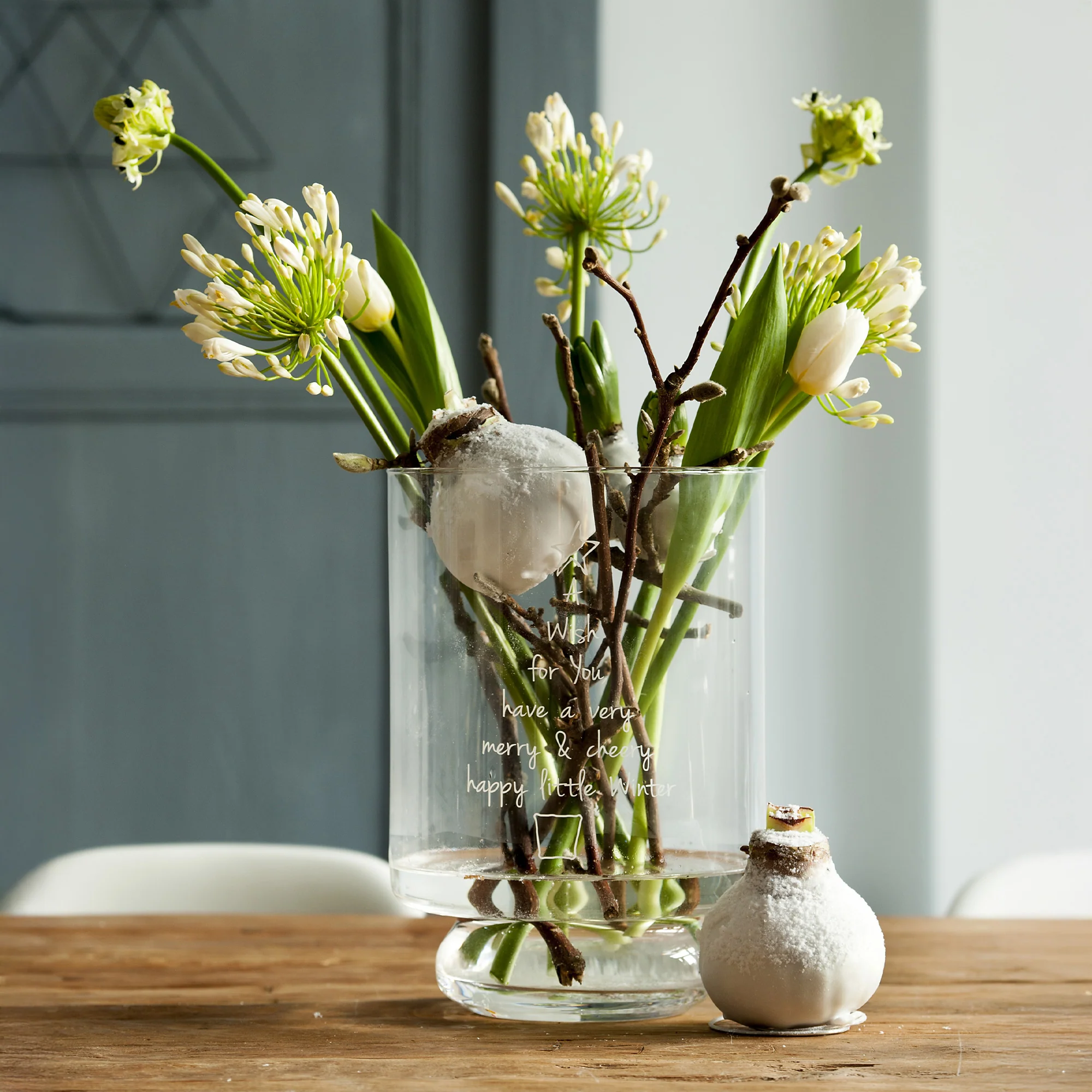 Wax  Amaryllis Magic White - Image 3